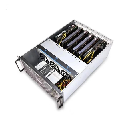 Mining Rig Frame case 6 GPU for Aleo Coin Mining