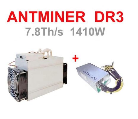 Bitmain Antminer DR3 7.8th Blake256r14 Asic برای استخراج DCR Coin