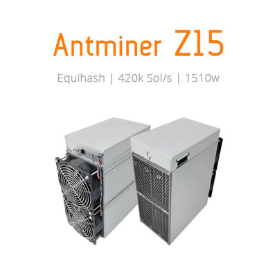 ASIC ZEC Coin Miner، Antminer Z15 420ksol Bitmain for Equihash mining